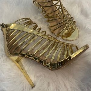 Women’s open toe high heels